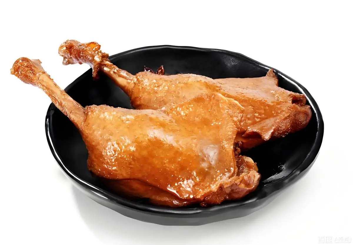 卤鸭腿熟食加热即食   2个装约450g-500g/份