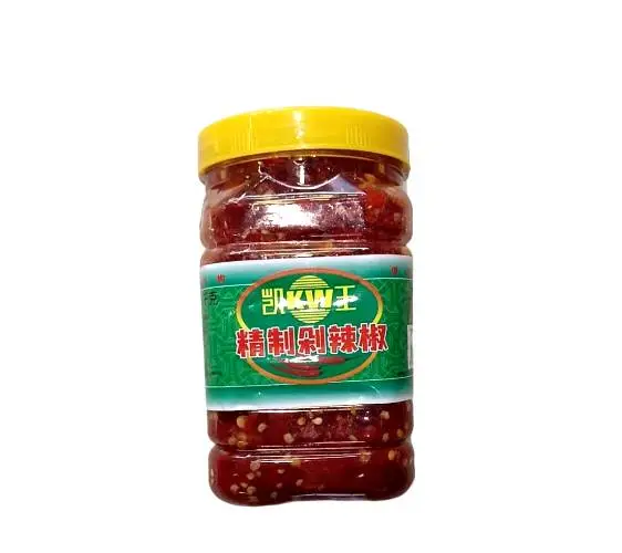 凯王精制剁辣椒1.05kg1/瓶