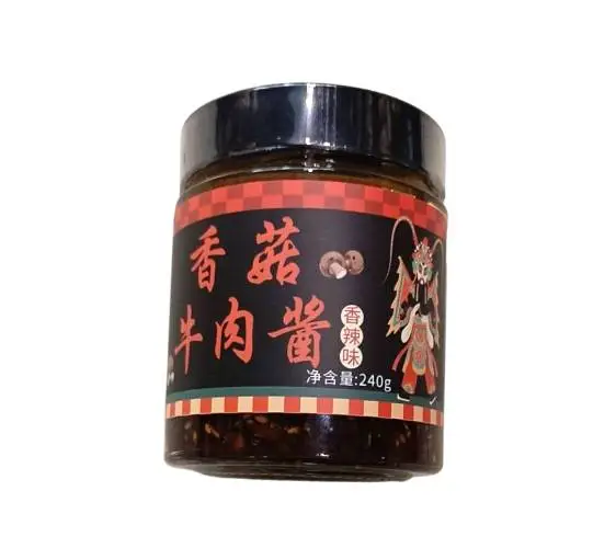 让水湖香菇牛肉酱240g 1/瓶