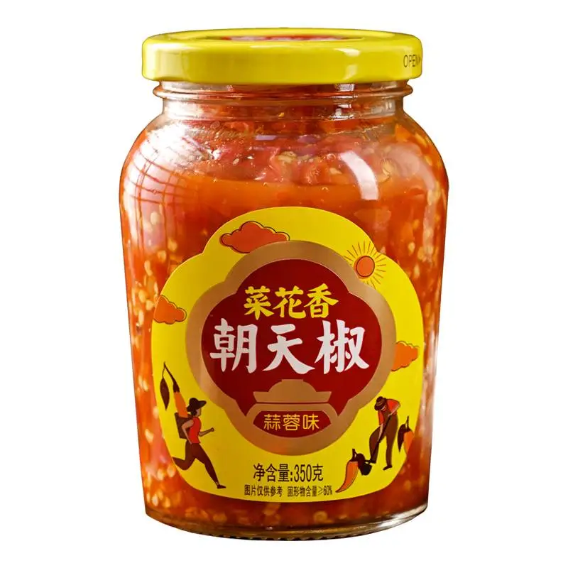 菜花香朝天椒蒜蓉味350g/瓶
