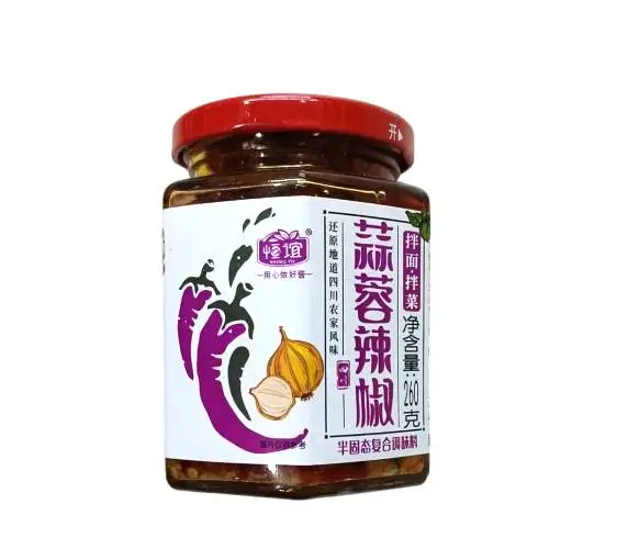 恒谊蒜蓉辣椒260g 1/瓶