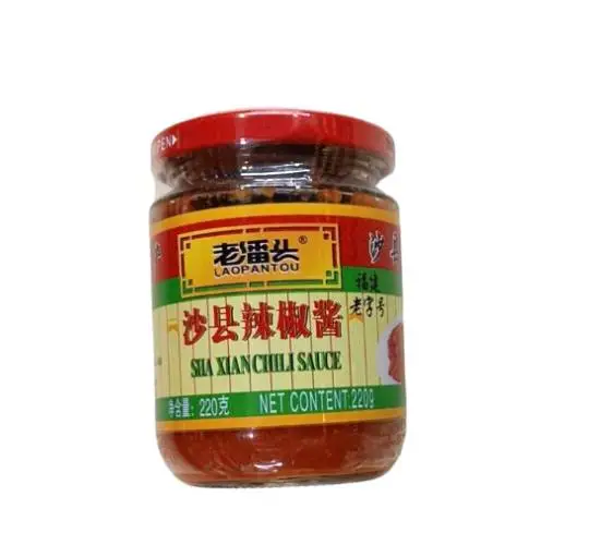 老潘头沙县辣酱220g1 1/瓶
