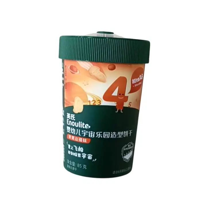 婴幼儿宇宙乐园饼干(苹果山楂味)【罐】85g 1/盒