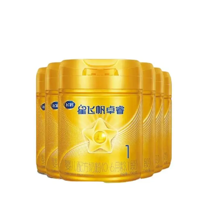 飞鹤星飞帆卓睿婴儿配方奶粉1段新生儿0-6个月龄750g/罐