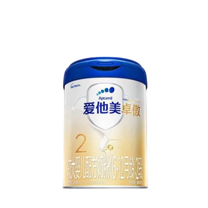 爱他美卓傲较大婴儿配方奶粉6-12月龄,2段800g罐
