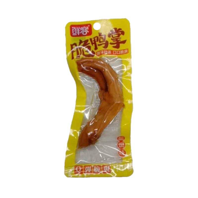 鲜客脆鸭掌（盐焗）28g 1/袋