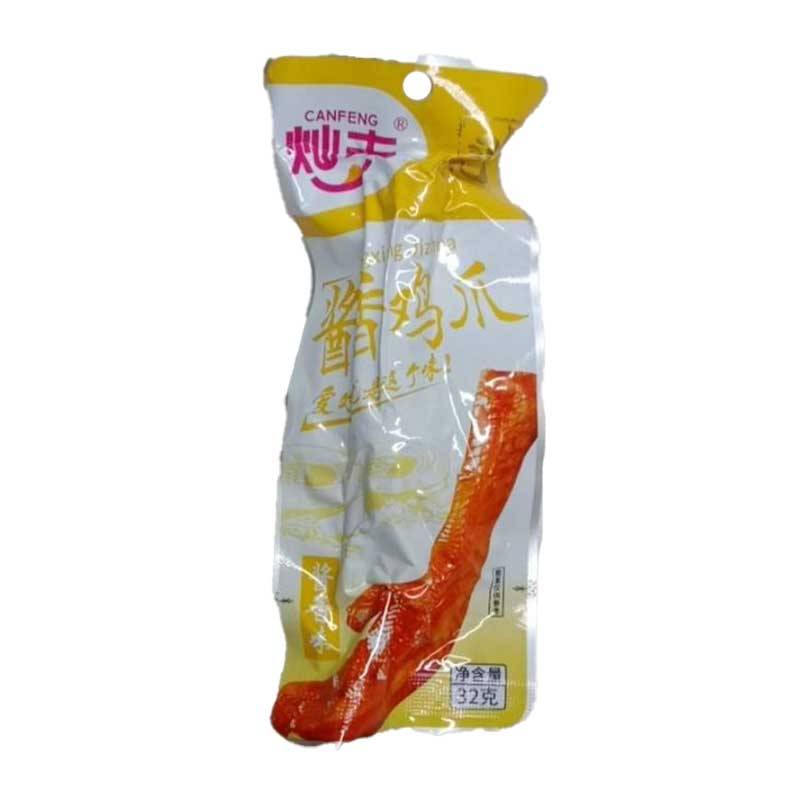灿丰鸡爪（酱香味）32g 1/包