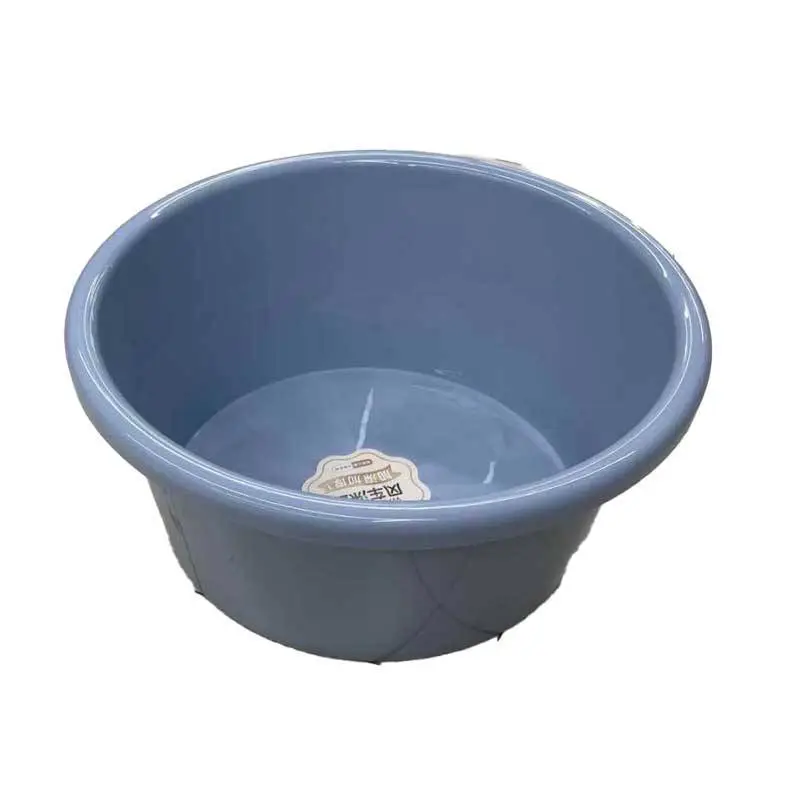 三美优家34cm圆形深脸盆（风车） 1/个