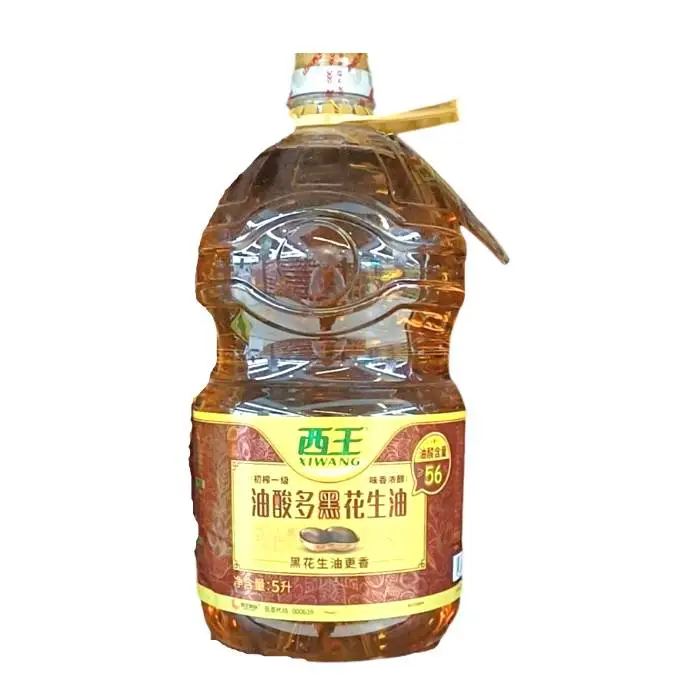 西王油酸多黑花生油5L瓶 1/桶