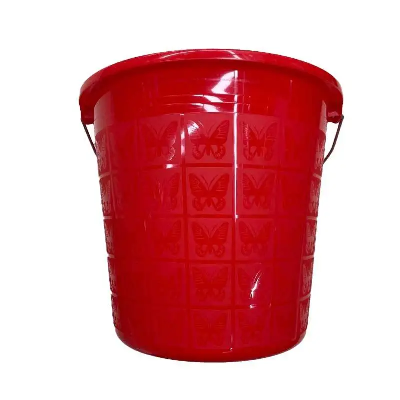 鸿运37cm水桶（蝴蝶红） 1/个