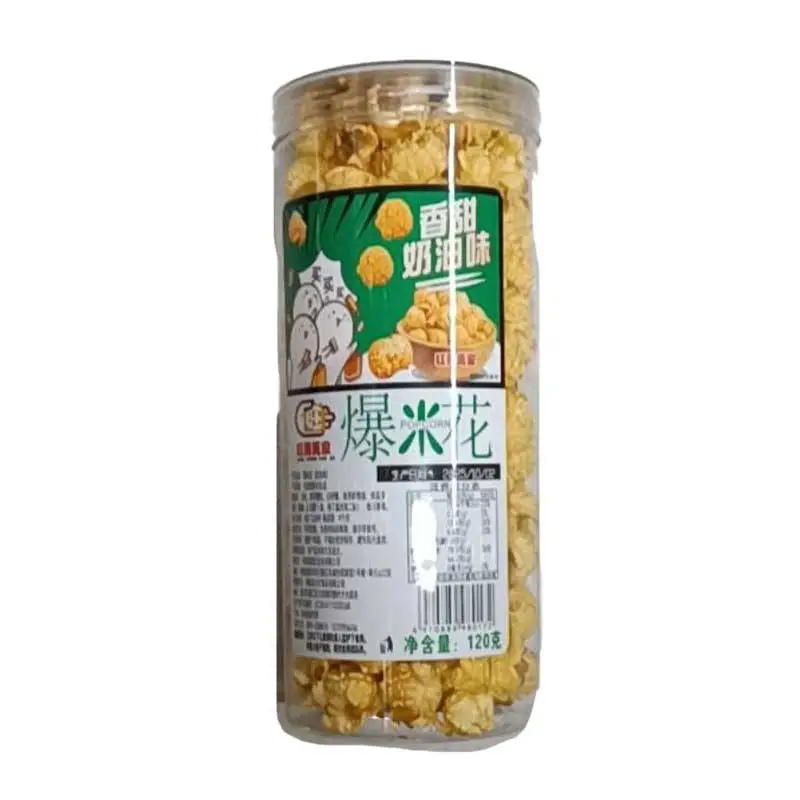 万家爆米花（奶油味）120g 1/瓶