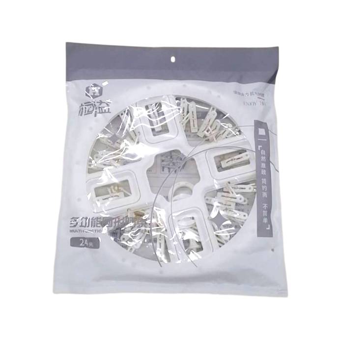 恒溢多功能圆形晒架（24夹）89328932 1/个