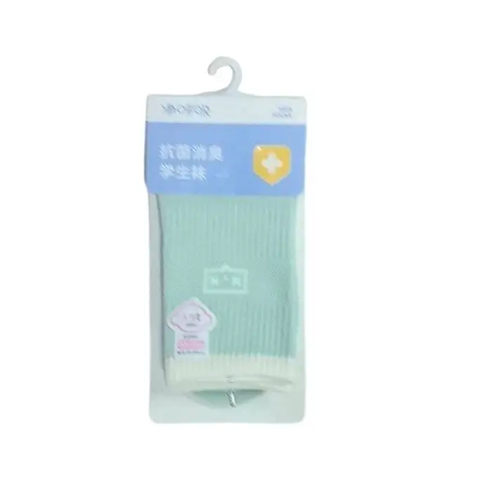 净呼吸抗菌中筒学生袜3104-7 1/双