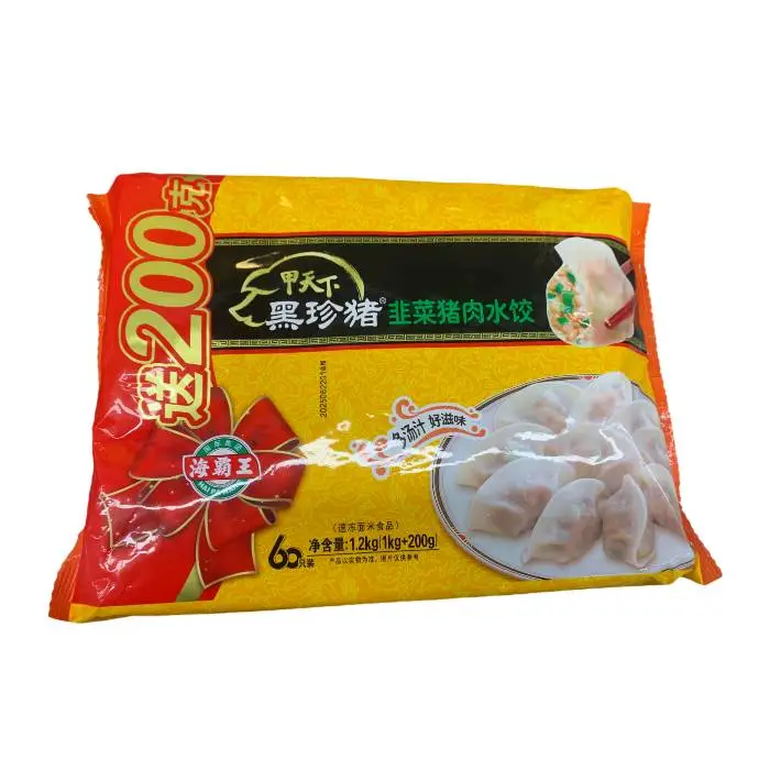 海霸王黑珍珠猪肉韭菜水饺1200g1200g 1/包