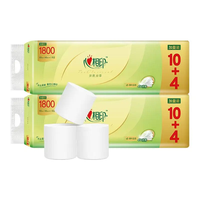 心相印14粒1800g装三层无芯卫生纸LR1112150g*14