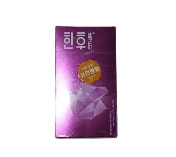 韩后天然胶乳橡胶避孕套无感零触12 1/盒