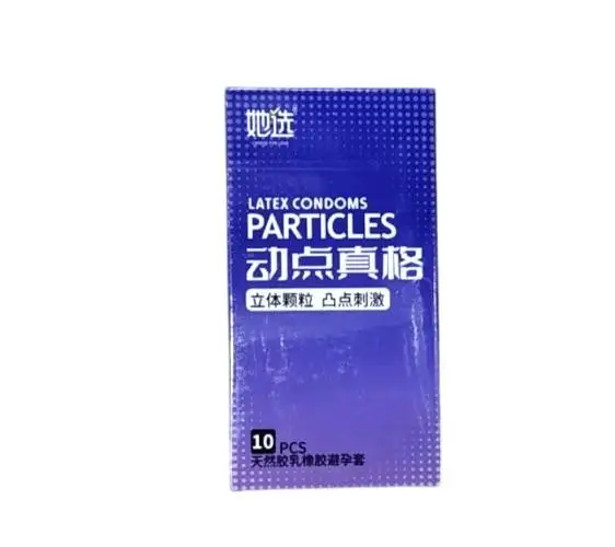 动点真格颗粒型天然胶乳橡胶避孕套10 1/盒