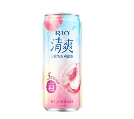 锐澳清爽春见白桃 330ml/瓶