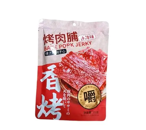 绿之原烤肉脯香辣味75g 1/袋