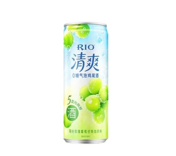 锐澳清爽气泡玫瑰葡萄鸡尾酒  330ml/瓶