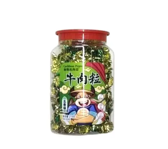 加勒比海盗牛肉粒(五香味)219g219g 1/罐