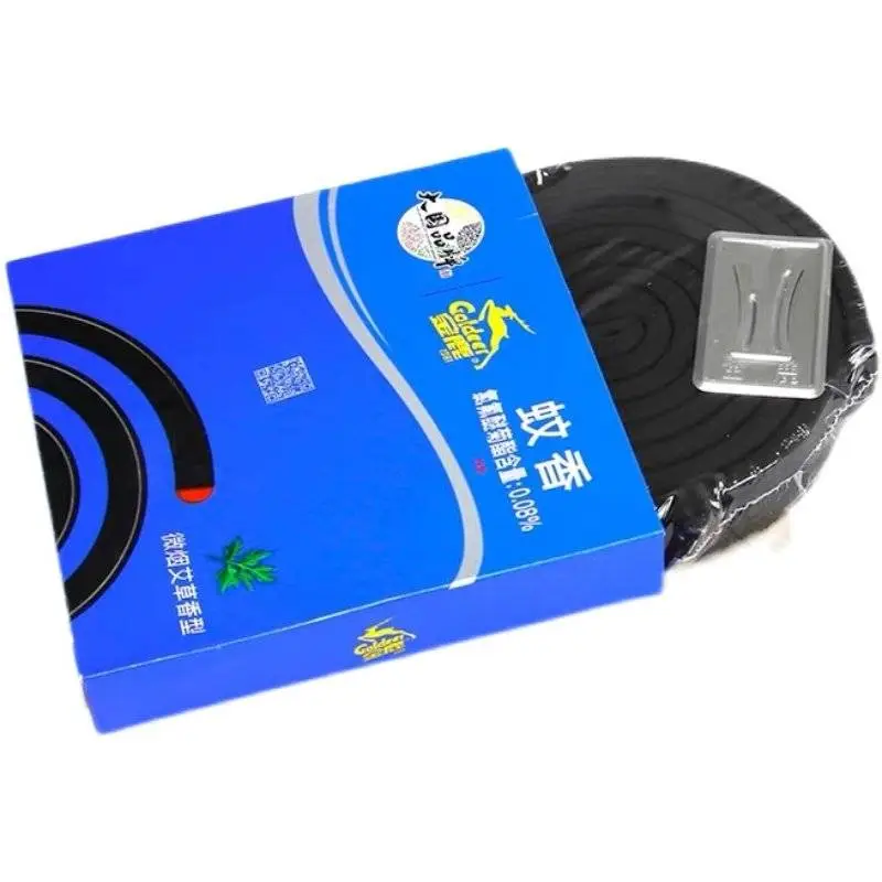 金鹿蚊香艾草香型黑蚊香10单圈/盒