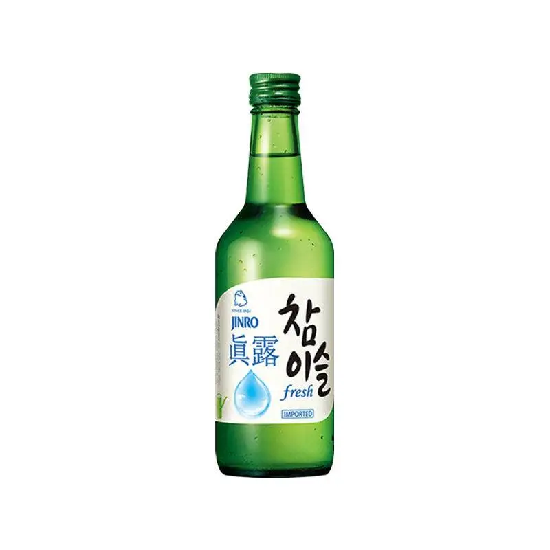 新真露竹炭酒360ml/瓶 