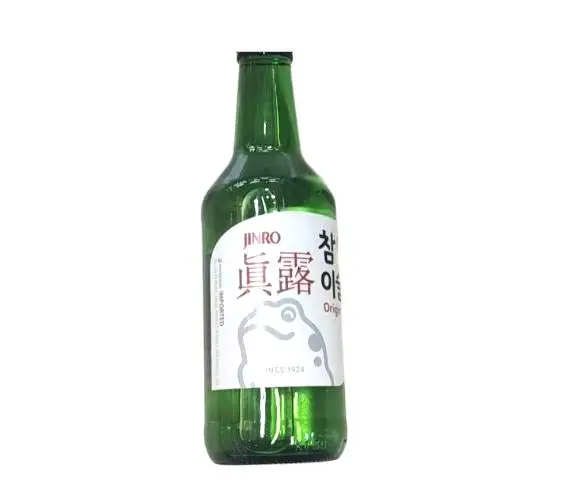 老真露竹炭酒360ml 1/瓶