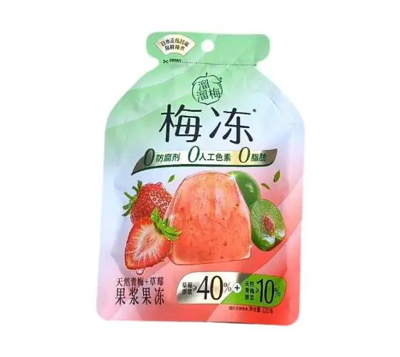 溜溜梅120g草莓蒟蒻梅冻120g 1/包