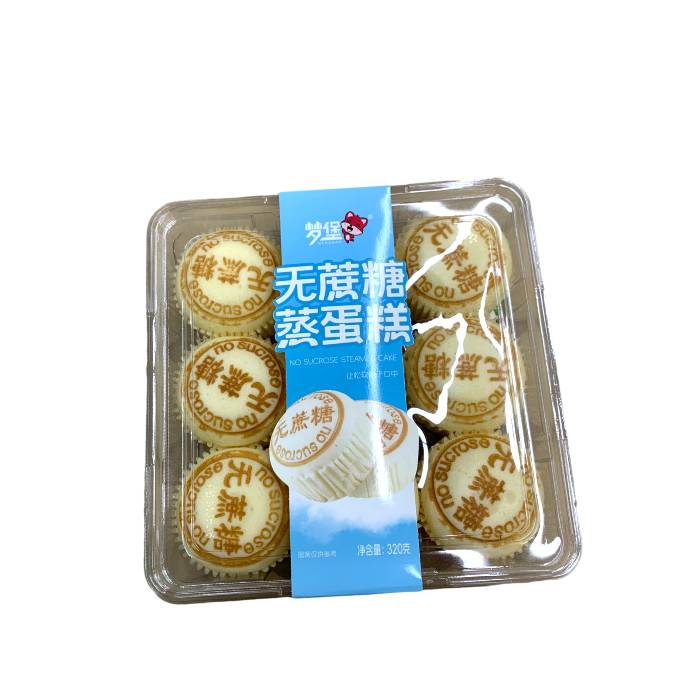 无蔗糖蛋糕9枚  230g/盒