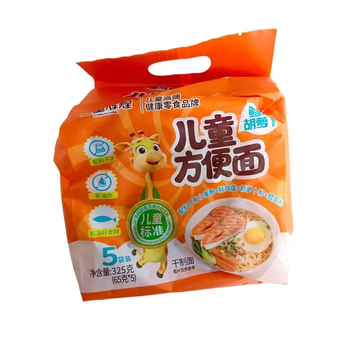 亿童辉煌儿童方便面（鳕鱼胡萝卜）325g 1/包