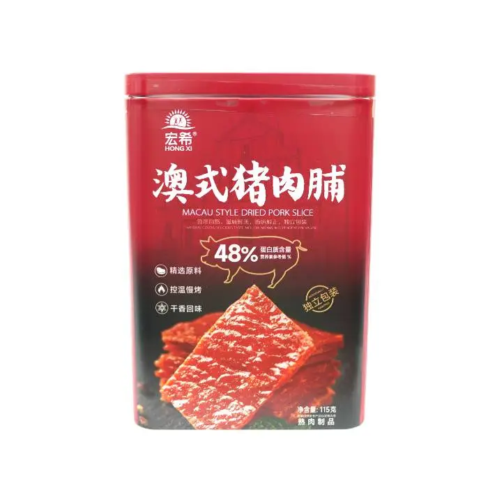 宏希澳式猪肉脯115g/罐