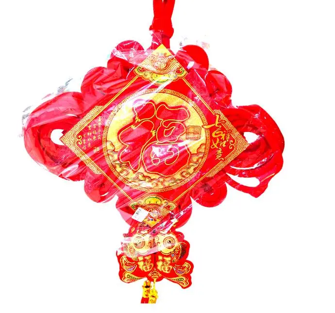 春联饰品吉祥如意福字门贴一个