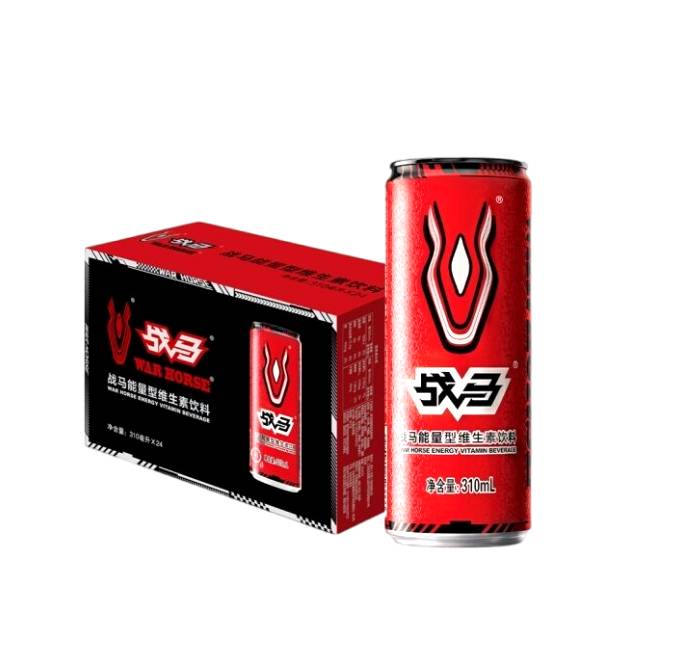 战马能量型维生素饮料  310ml/罐