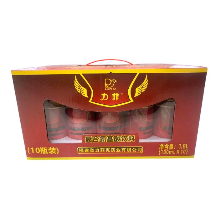 力菲氨基酸180ml*10瓶/盒