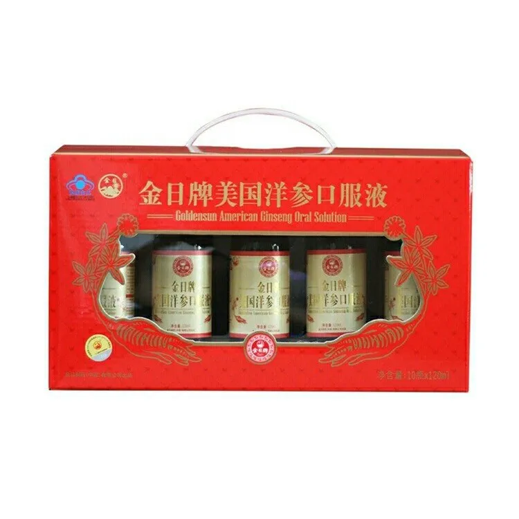 金日牌美国洋参口服液120ml/瓶×10瓶