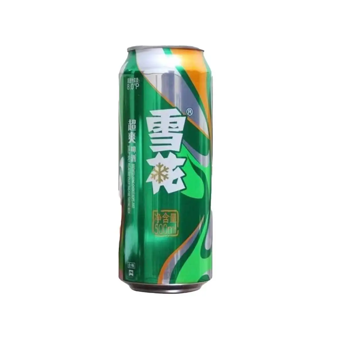 雪花超爽9°啤酒500ml 1/瓶