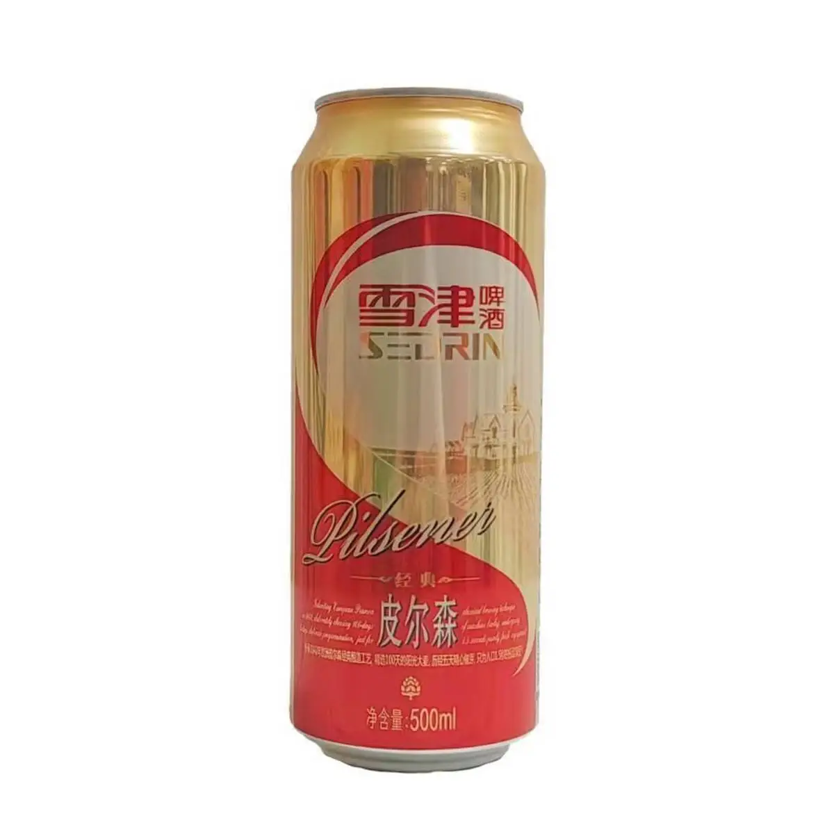 雪津啤酒 皮尔森 听装 500ml 1/瓶