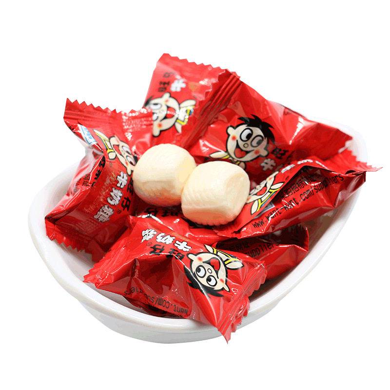 旺仔牛奶糖软糖散装450g-500g/份