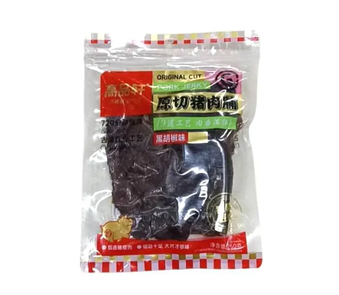 高品轩250g原切猪肉铺（黑胡椒味）250g 1/包