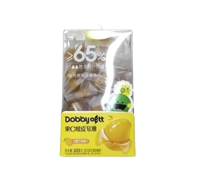 103gDobby哆比果C啵皮完熟芒果果汁软糖103g 1/盒