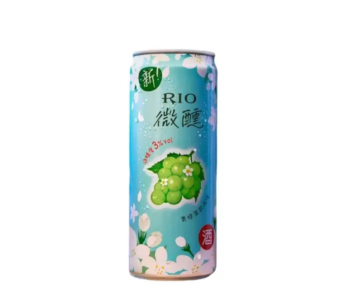 RIO微醺青提茉莉风味鸡尾酒（预调酒）330毫升 1/瓶