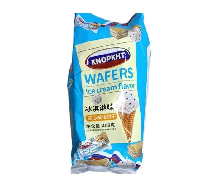 熊三岁冰淇淋威化夹心巧克力408g 1/袋