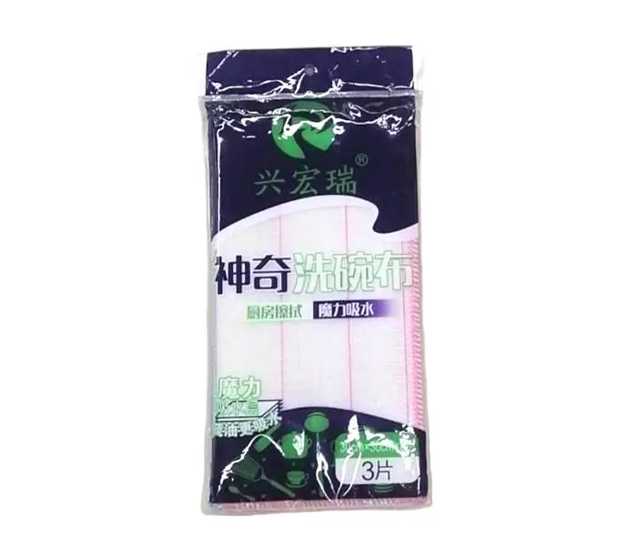 兴宏瑞神奇洗碗布8*30*30（3片装） 1/包
