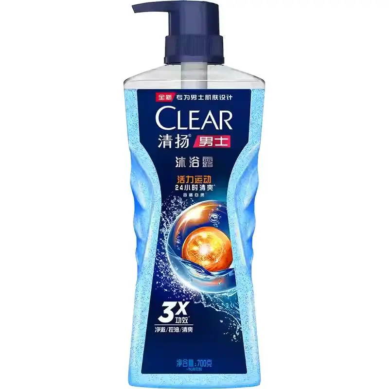 清扬男士平衡控油沐浴露 活力运动Y21 6X720G720G