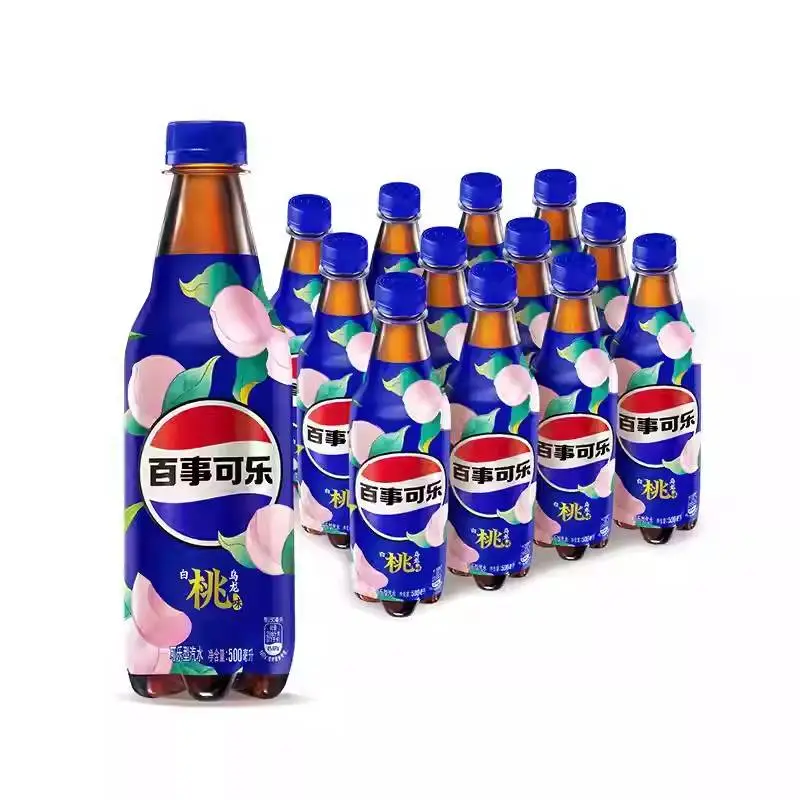 500ml百事白桃乌龙500ml 1/瓶