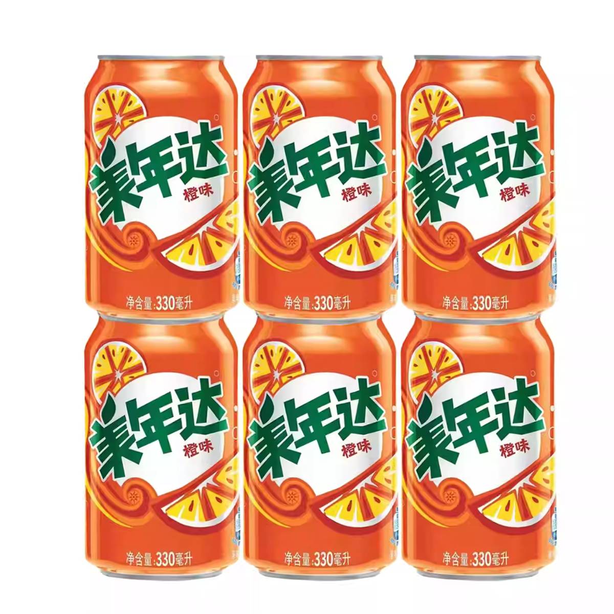 百事美年达330ml1330毫升*6 1/组