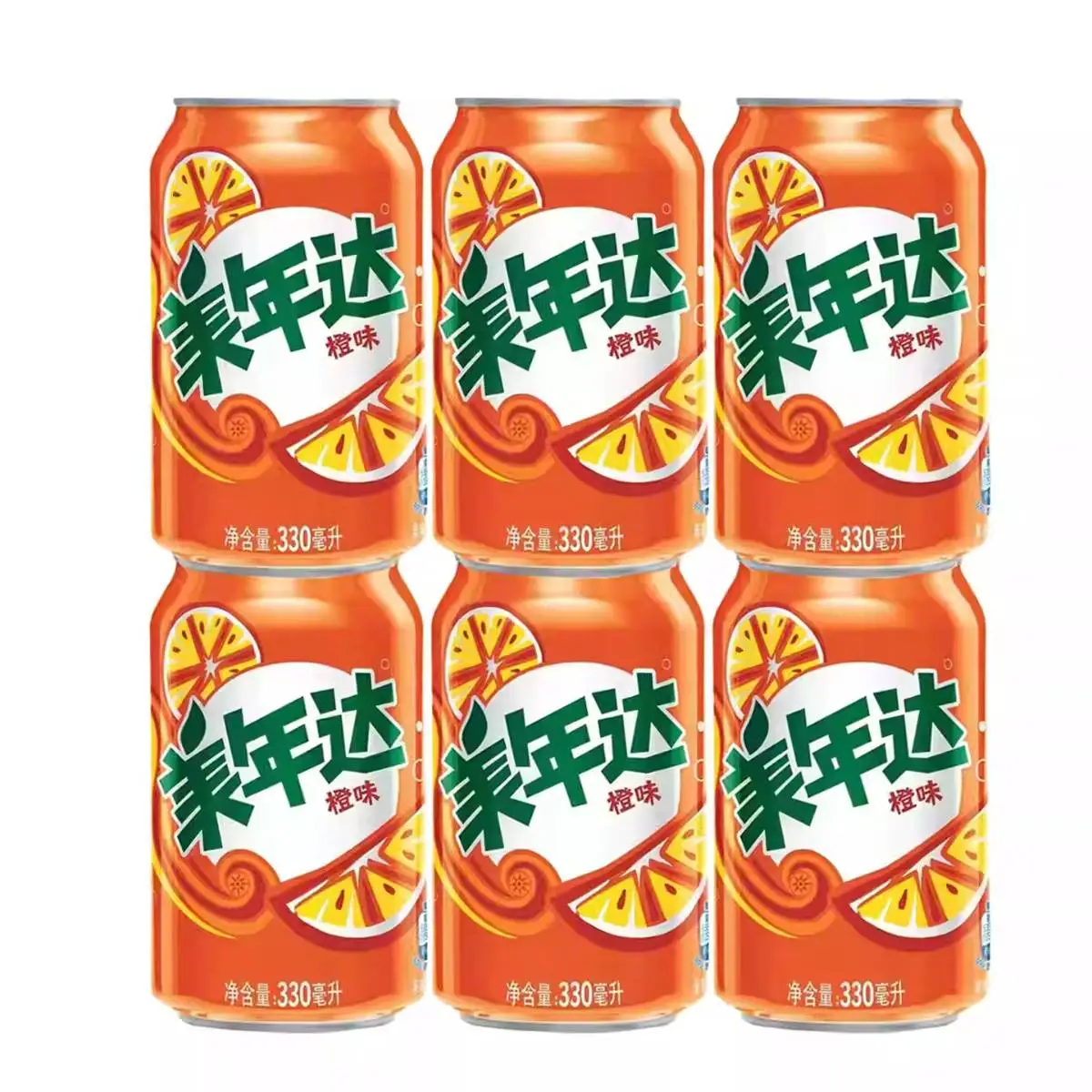 百事美年达330ml1330毫升*6 1/组
