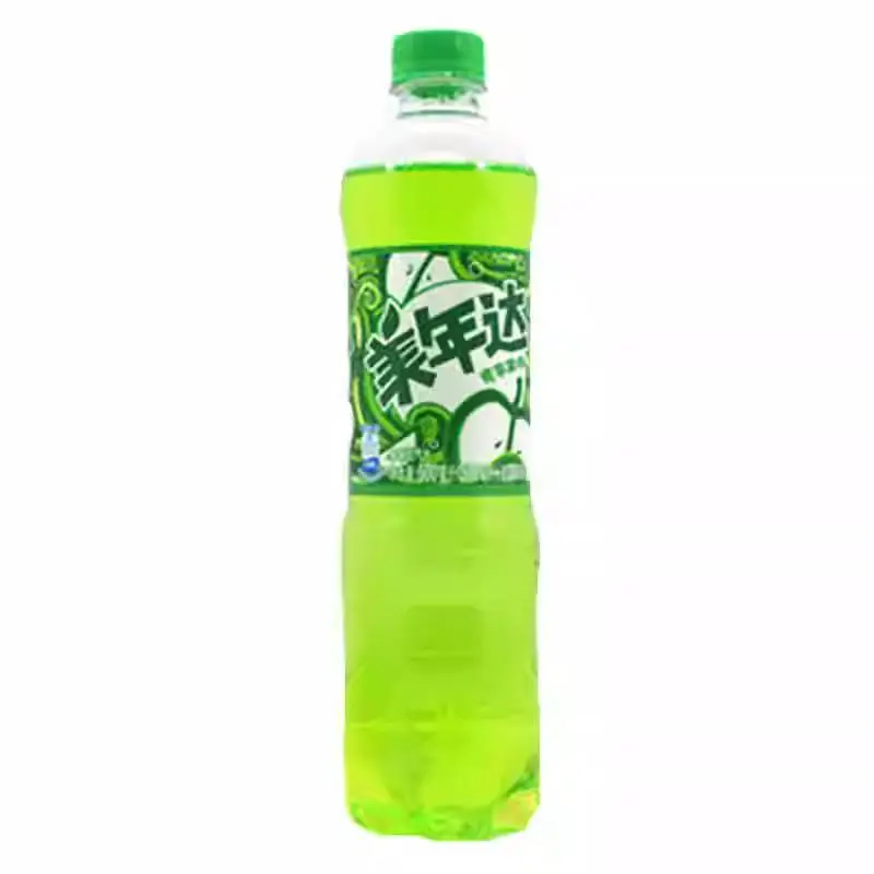 500ml美年达苹果500ml 1/瓶