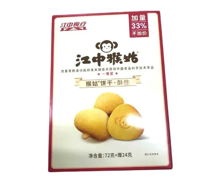 江中食疗72g+赠24g猴菇苏性饼干(胡萝卜素)72g 1/盒